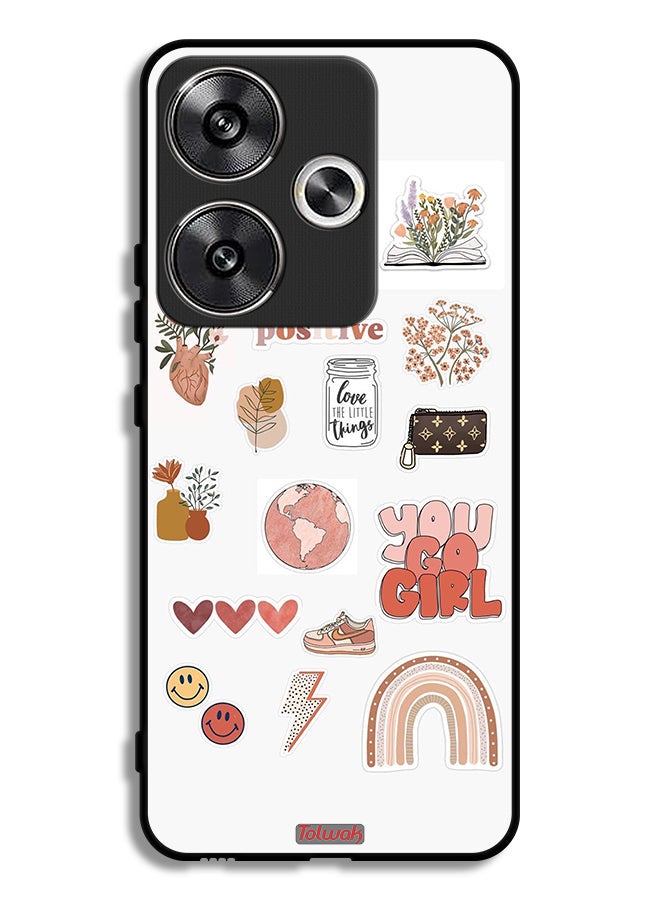 Tolwak Xiaomi Poco F6 5G Protective Case Cover You Go Girl - Image 1