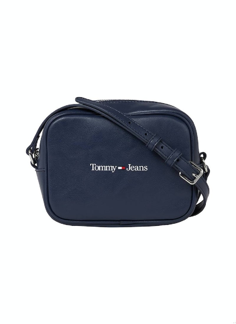 TOMMY HILFIGER - Women's Crossover Camera Handbag -  Polyurethane, Navy - Image 1