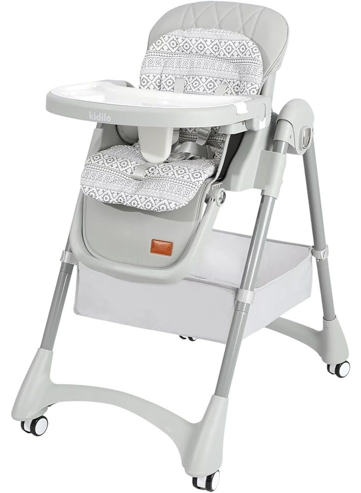 Kidilo Comfortable & Safe Baby High Chair with Multi-Functional Design - Image 1