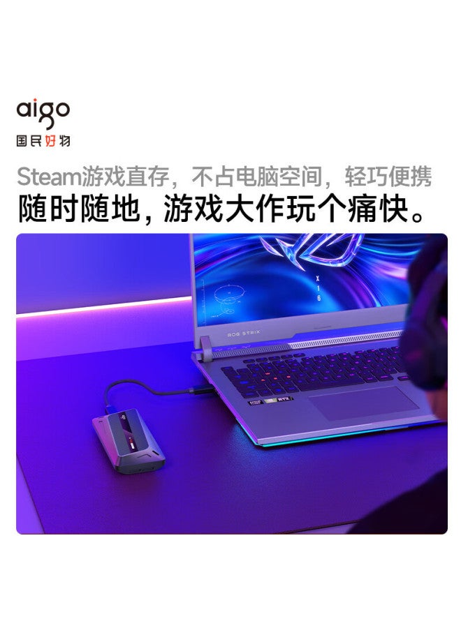 aigo Pssd Portable Solid State Drive External Storage For Gaming Video Editing Productivity Tool - Image 4