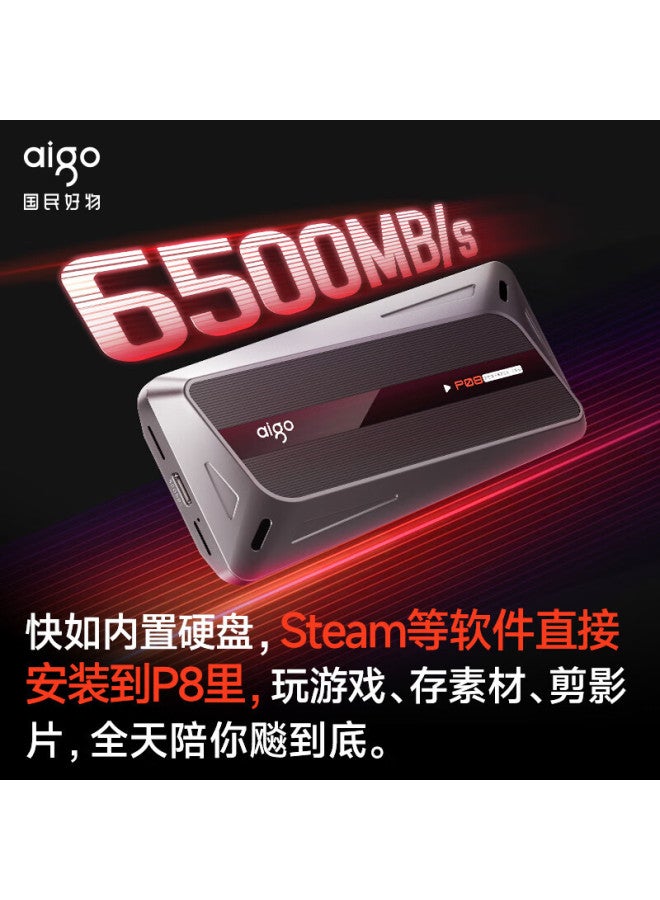 aigo Pssd Portable Solid State Drive External Storage For Gaming Video Editing Productivity Tool - Image 2