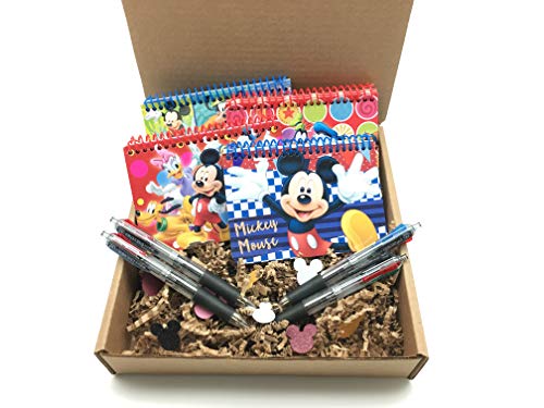 Park Packs Official Disney Autograph Books 4Pack Mickey Minnie Mickey Friends Clubhouse Friends with 4 MultiColor Pens - Image 5