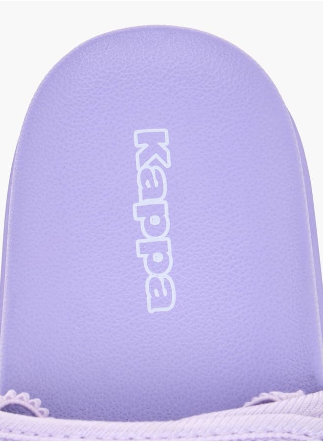 Kappa Girls Textured Slides With Elastic Strap  - Image 5
