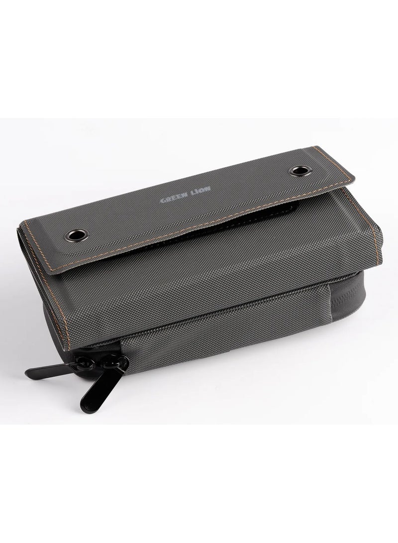 GREEN LION SolarMax Power Bank 10000mAh with PD (Power Delivery) 20W / Fast Charge Powerbank / MagSafe Compatible / 9W Solar Panel / Strong Magnetism - Black - Image 2