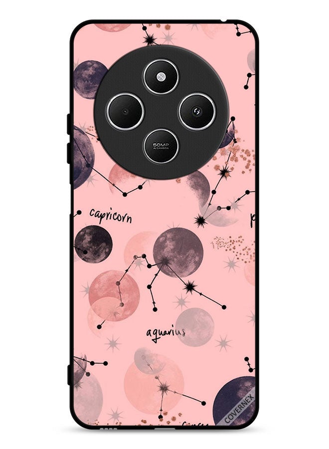 Covernex Xiaomi Redmi 14R 5G Protective Case Cover Zodiac Signs Pastel Art - Image 1