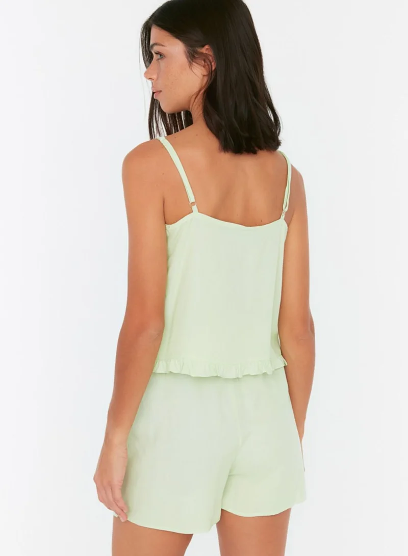trendyol Strappy Top & Shorts Set
