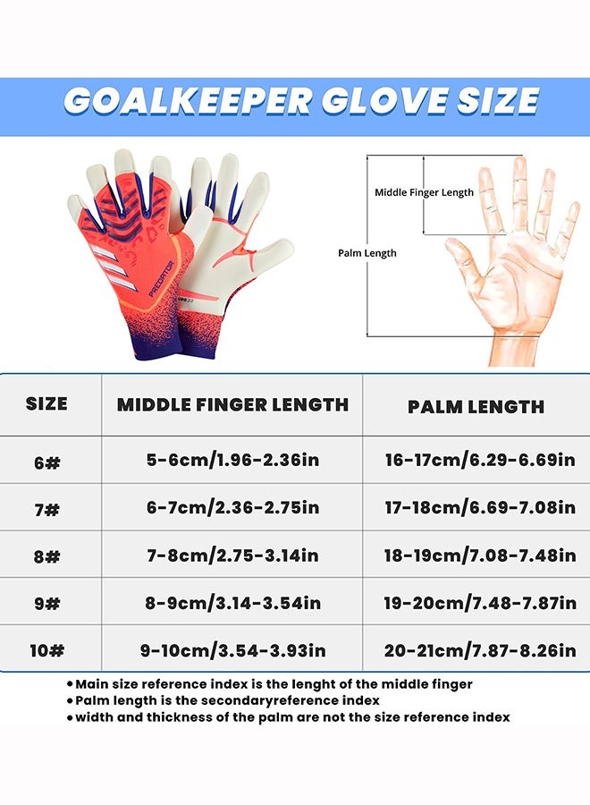 JiuAn Football Training Professional Pro Fingersave Goalkeeper Gloves - Image 2