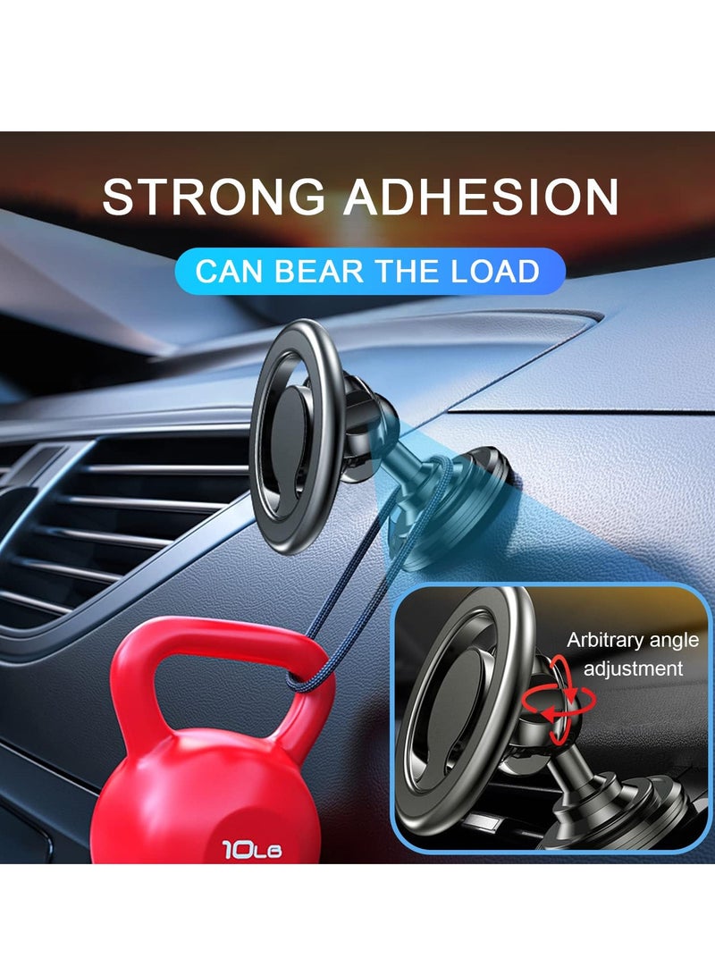 Universal Magnetic Car Phone Holder Rotating Compatible with All Smartphones - Image 2