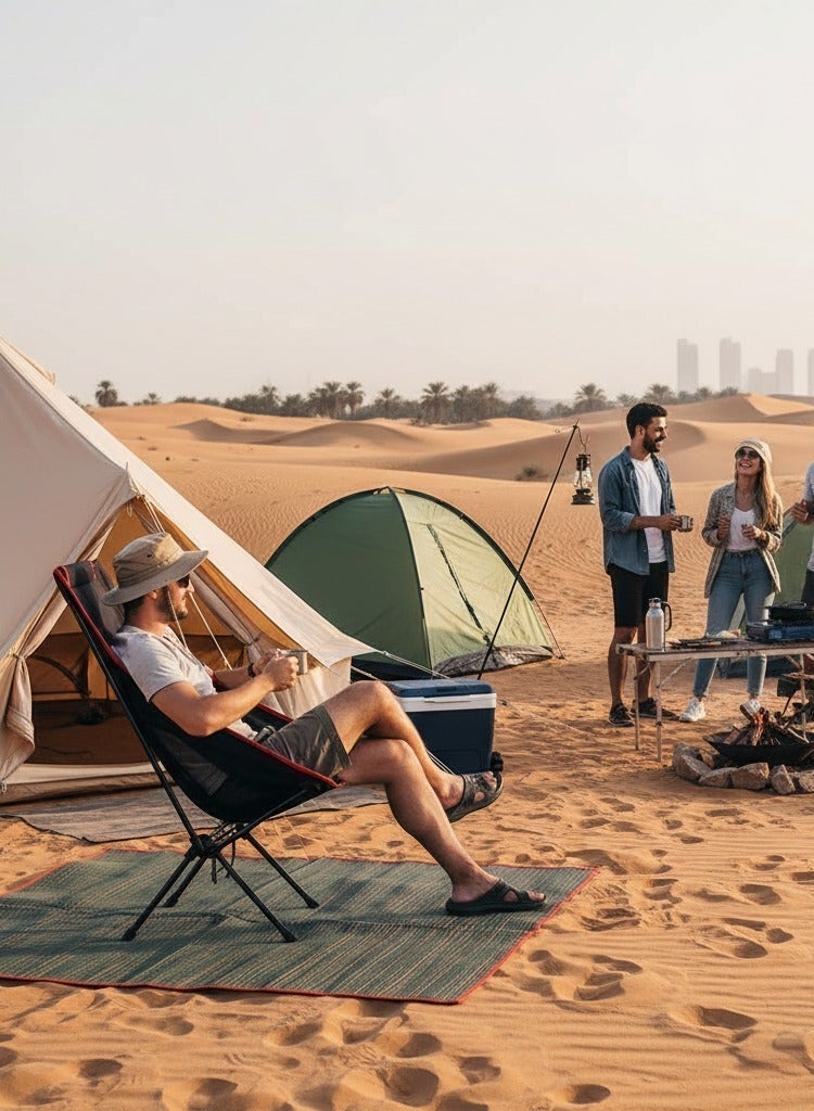 Adventure Lab Lightweight High Back Folding Camping Chair – Portable Foldable Outdoor Chair for Camping, Beach, Picnic & Garden - Image 5