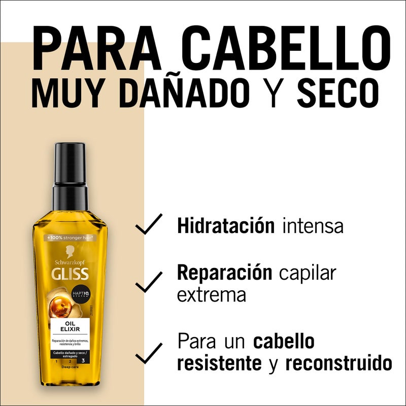 Gliss Schwarzkopf GLISS-REPAIR TREATMENT 75 ML BRIGHT - Image 4