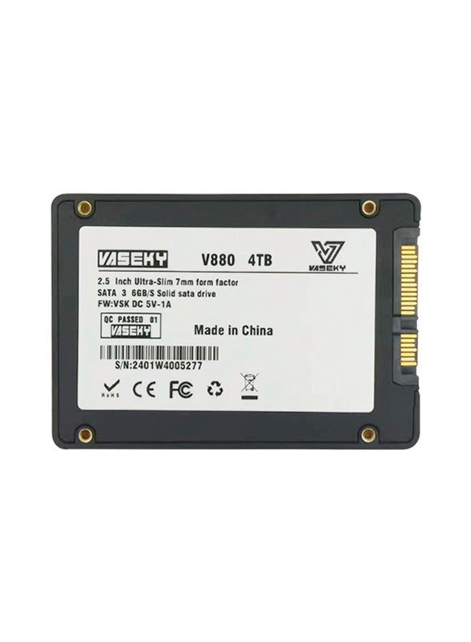 Vaseky 4TB SSD - Universal 2.5-Inch SATA3 Solid State Drive for Laptops and Desktops