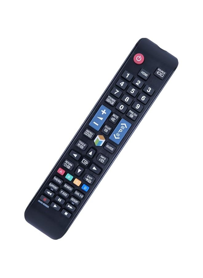 Generic - Replacement Remote Control for Samsung LCD/LED Smart TV – Compatible with Models UN40EH5300F, UN40ES6100F, UN46EH5300F, and More, Replaces BN59 01198Q, AA59 00581A, AA59 00638A - Image 1