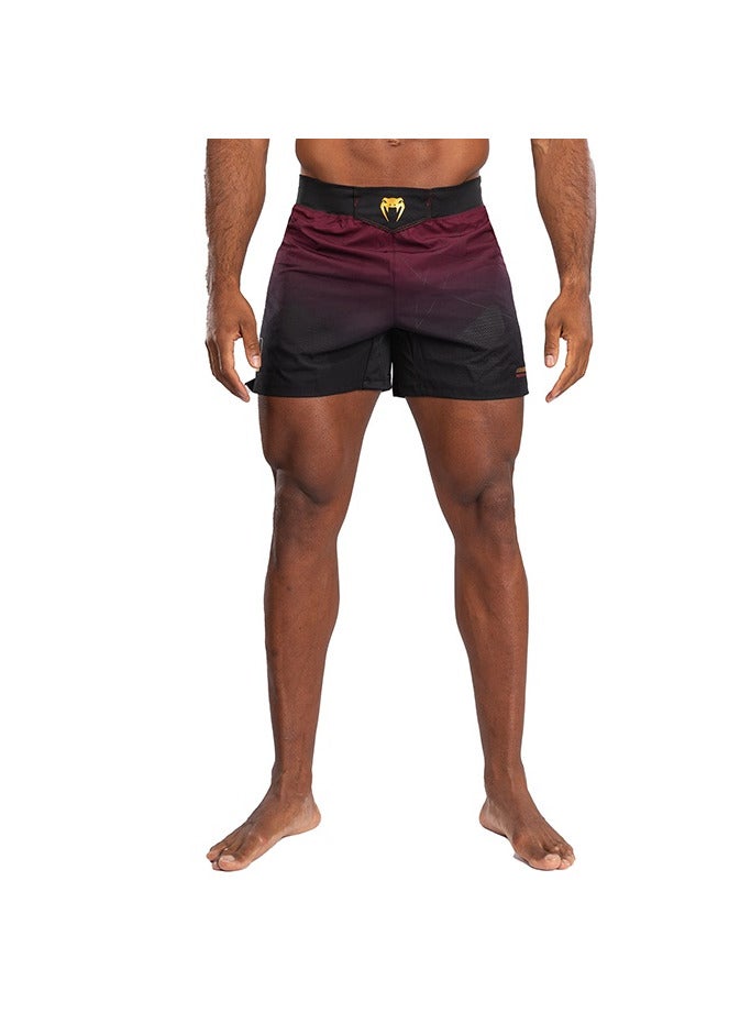 VENUM VENUM TACTICAL XT MUAY THAI SHORTS BLACK/BURGUNDY/GOLD - Image 1