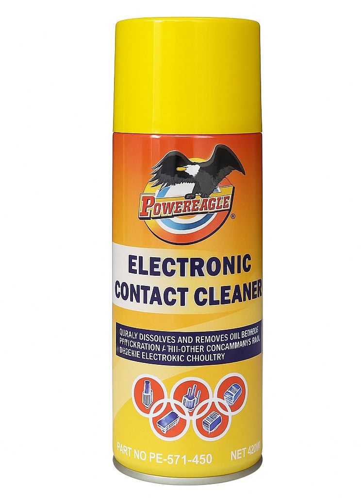 Electronic Contact Cleaner 450ml – Removes Oil, Grease & Dust | Protects Delicate Electronic Circuits