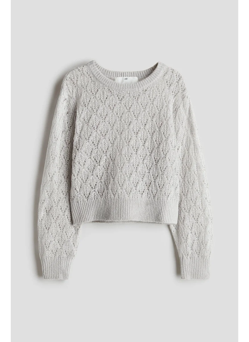 H&M Pointelle-Knit Jumper