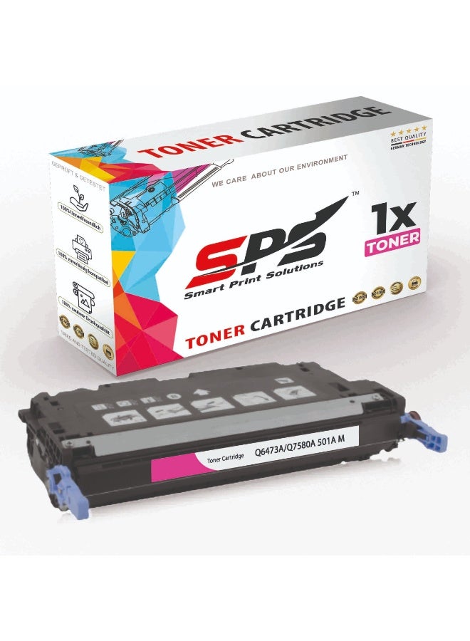 Smart Print Solutions SPS Compatible Toner Cartridges for HP - Q7583A 503A | 1x Magenta | Yield upto 4,000 Pages - Image 1