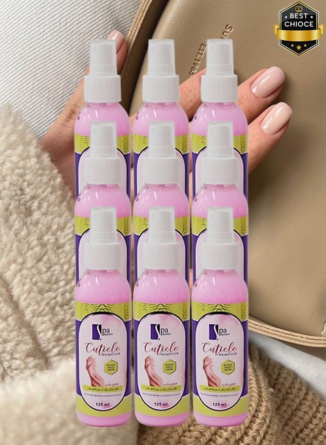 Spa System 9 Pieces Cuticle Remover Quick Easy And Safe 125ml - Image 1