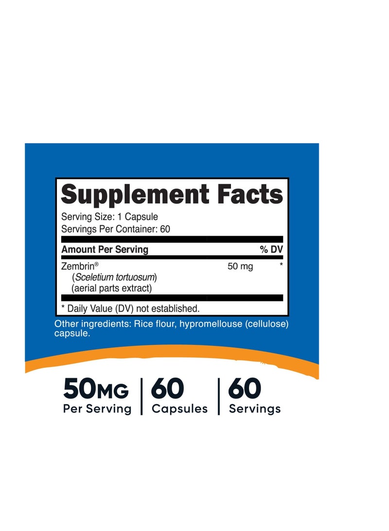 سْيْلِتيوم تورتوسوم مصنوع من زيمبرين ٥٠ ملغ، ٦٠ كبسولة - كبسولات نباتية، غير معدلة وراثيًا، وخالية من الغلوتين - Image 2
