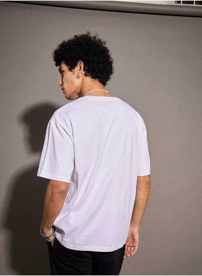 Mascln Sassafras - Make Your Move Graphic Oversized T-Shirt by Styli - Image 1