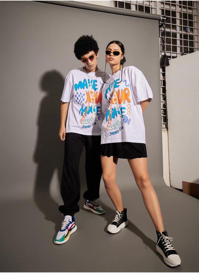 Mascln Sassafras - Make Your Move Graphic Oversized T-Shirt by Styli - Image 1