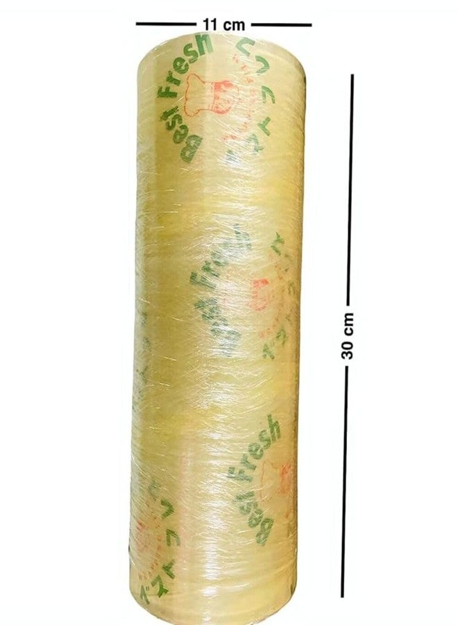 Lapeta Food Transparent Wrap for Food Wrapping 1.5kg, FoodCling roll for Kitchen, Clean wrap roll for Kitchen Food roti Super Saver Jumbo Roll for Food Pack Kitchen use (Pack of 1) - Image 2