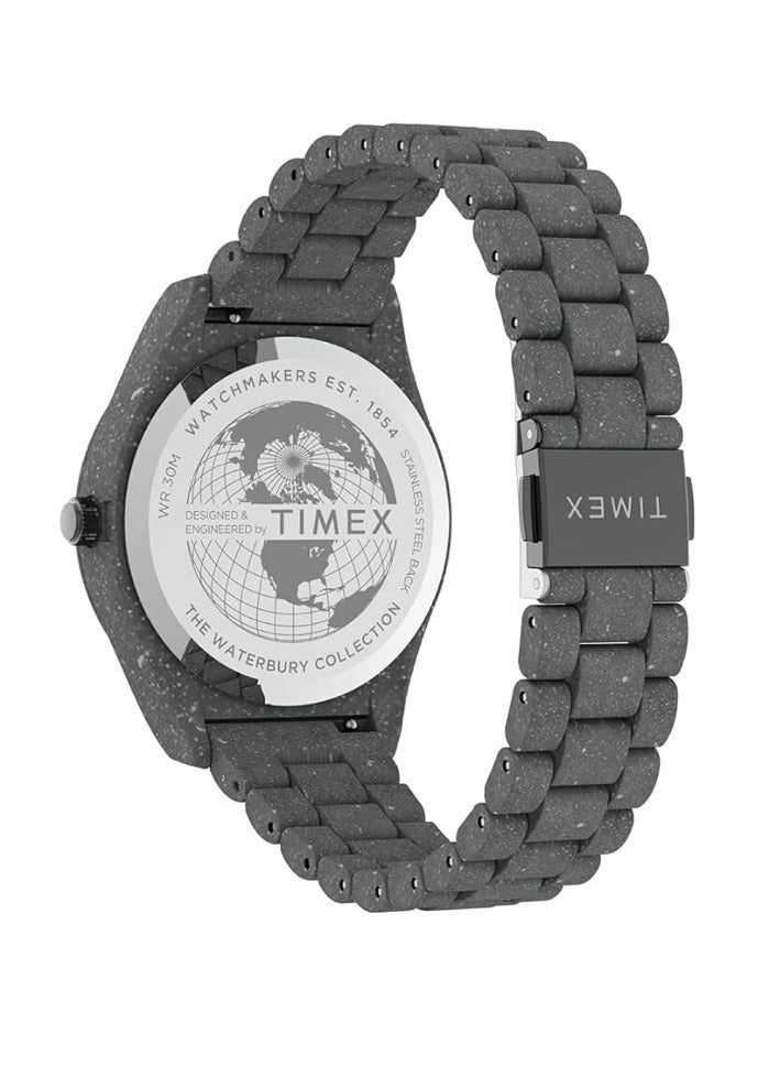 Timex Waterbury Ocean Grey Plastic TW2V37300, Grey, 41 MM - Image 3