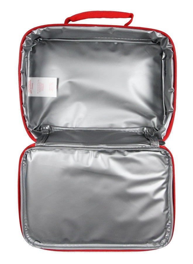 Bioworld صندوق غداء مارفل سبايدر مان حقيبة غداء معزولة للأطفال سوبرهيرو توت - Image 3