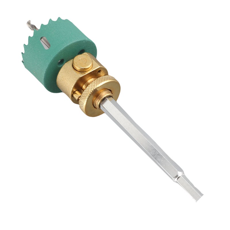 Hole Saw Opener Arbor Kit Alloy Steel Quick Release Ceiling Hole Opener Tool and Arbor for Ceiling Quick Detach Rod+53mm Opener - Image 4