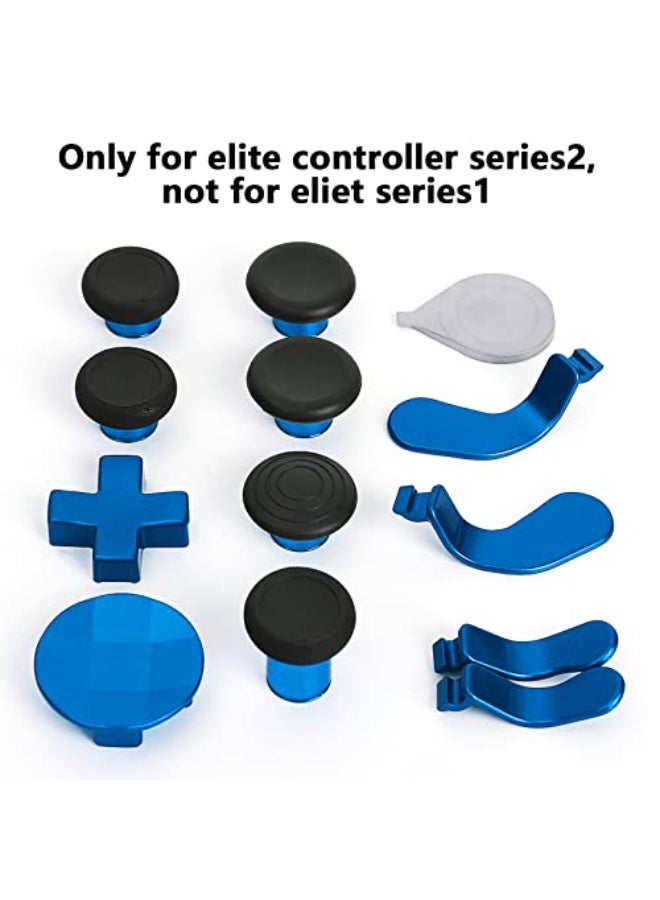 طقم استبدال قطع تحكم معدنية 13 في 1 لوحدة تحكم Xbox One Elite Series 2 - أزرق - Image 5