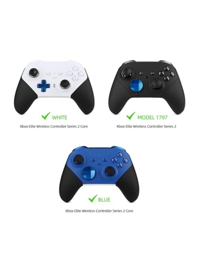 طقم استبدال قطع تحكم معدنية 13 في 1 لوحدة تحكم Xbox One Elite Series 2 - أزرق - Image 4