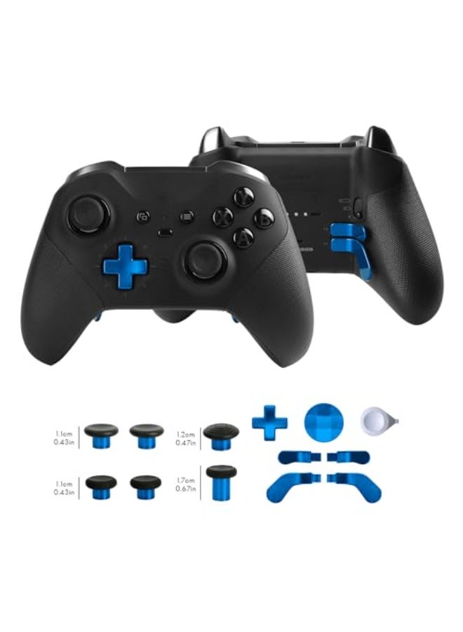 طقم استبدال قطع تحكم معدنية 13 في 1 لوحدة تحكم Xbox One Elite Series 2 - أزرق - Image 3