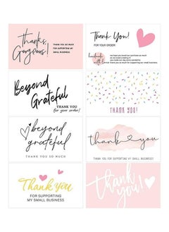Y&D 30-Piece Handmade Thank You Card For Supporting Business Package Decoration With Love Charitable  - Image 3