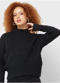 Crew Neck Knitted Sweater
