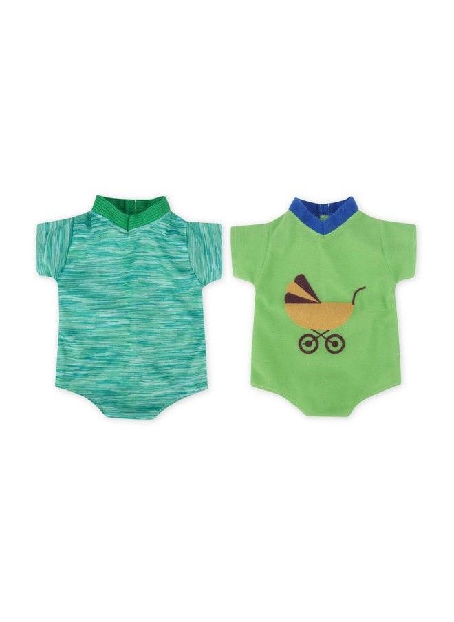 WakaoFeeling - 5 Pieces Cute Outfits Baby Doll Clothes For 14 Inch Dolls 15 Inch Alive Doll Fun Accessories Clothing For Newborn Reborn Baby Dolls - Image 1