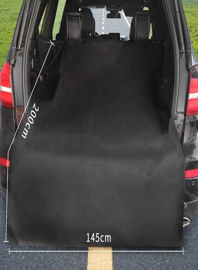 KRISHNPRIYA Pet Car Seat Cover, Non- Fabric, Canvas Surface, Universal Fit for Car Rear Trunk, Dog and Cat Travel Mat, Protective and Durable | Comfortable Car Seat | Breathable Canvas Material - Image 3