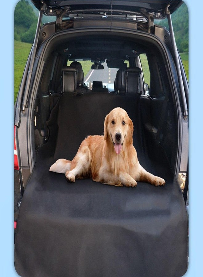 KRISHNPRIYA Pet Car Seat Cover, Non- Fabric, Canvas Surface, Universal Fit for Car Rear Trunk, Dog and Cat Travel Mat, Protective and Durable | Comfortable Car Seat | Breathable Canvas Material - Image 4
