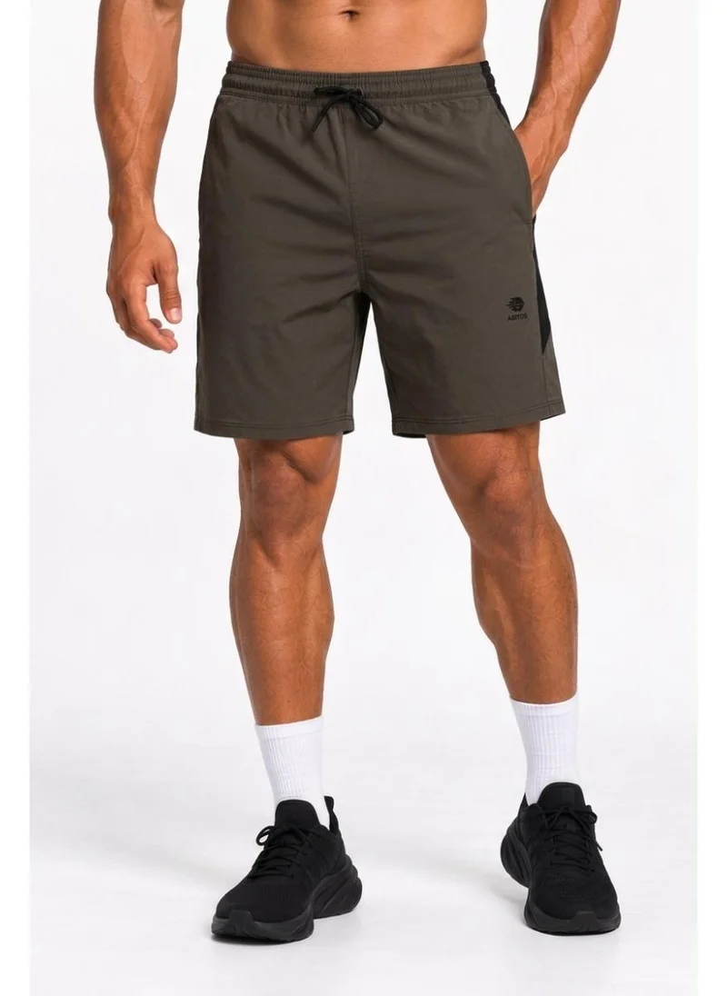 Abitos After Dark Post Gym Lounge Shorts Coffee Brown