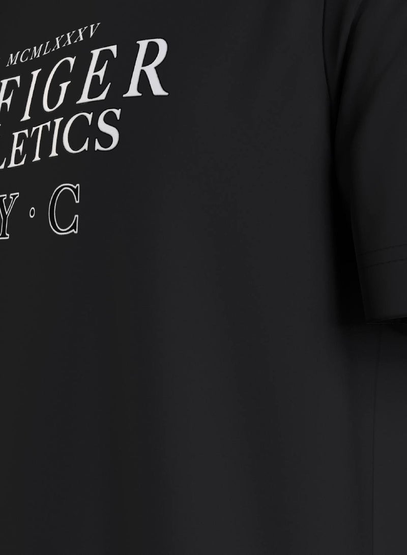 تومي هيلفيغر تيشيرت مزين بالشعار - Image 3