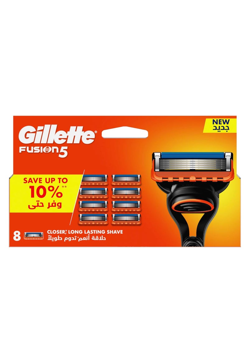 Gillette Gillette Fusion5, Megapack, 8 Blades  - Image 1