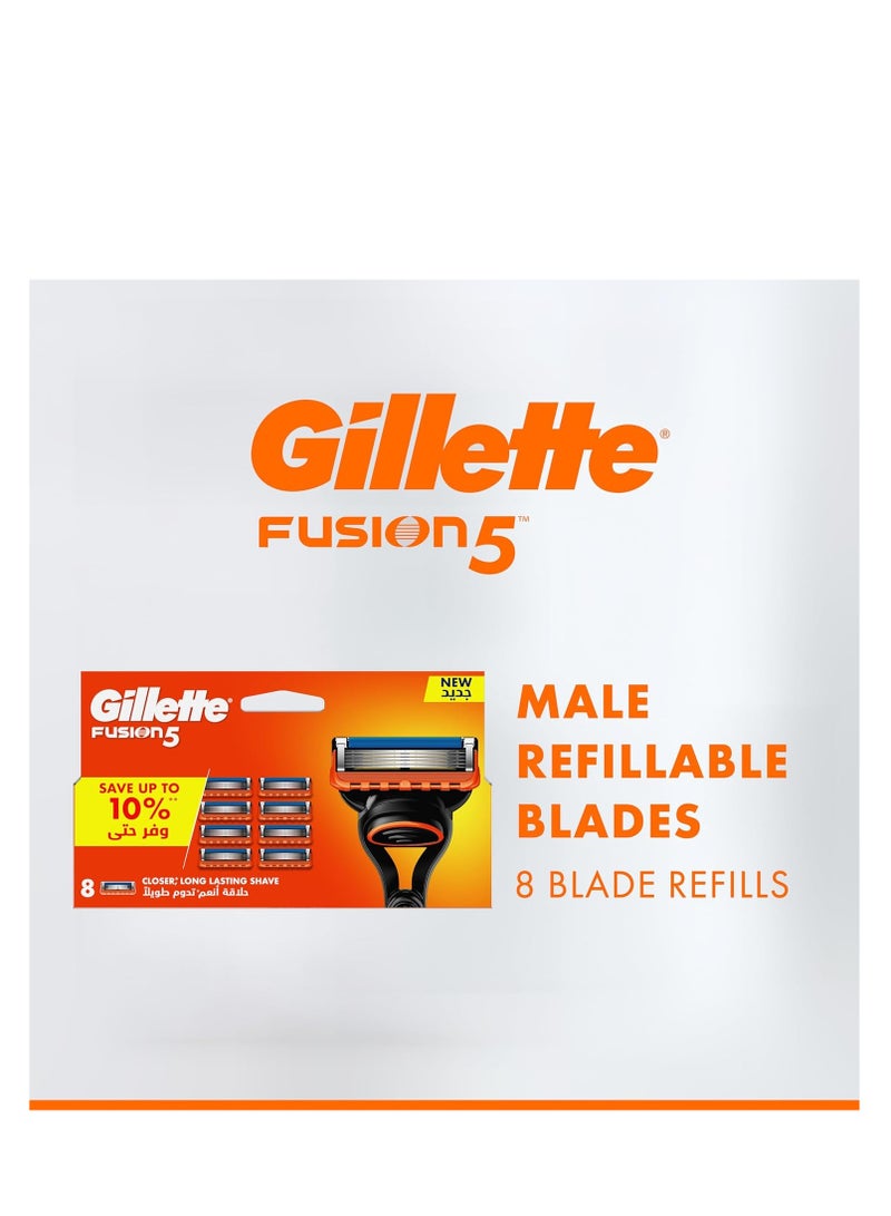 Gillette Gillette Fusion5, Megapack, 8 Blades  - Image 2