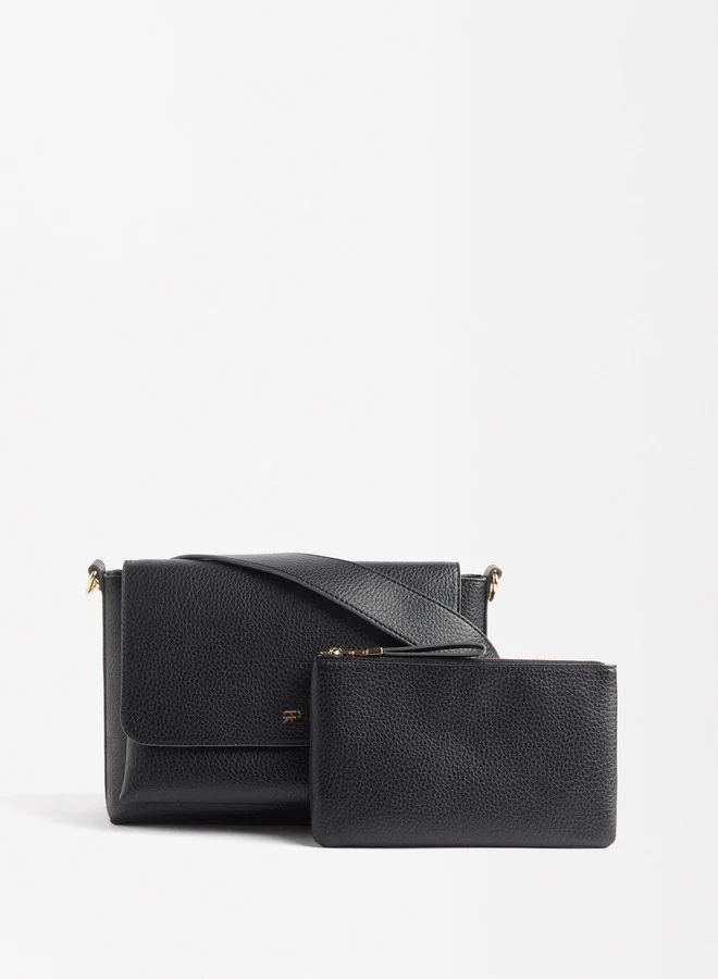 PARFOIS Crossbag With Flap Closure