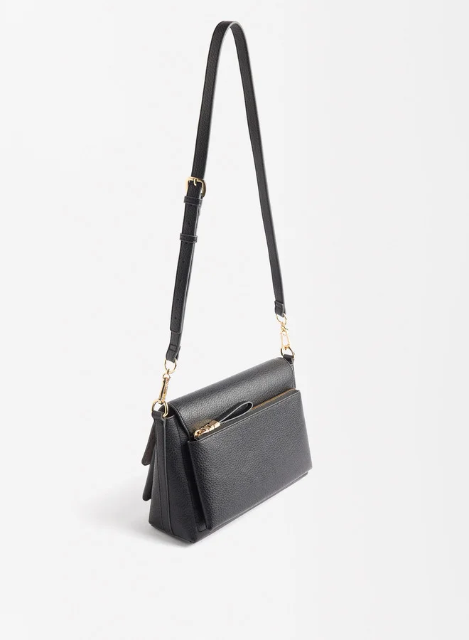 PARFOIS Crossbag With Flap Closure