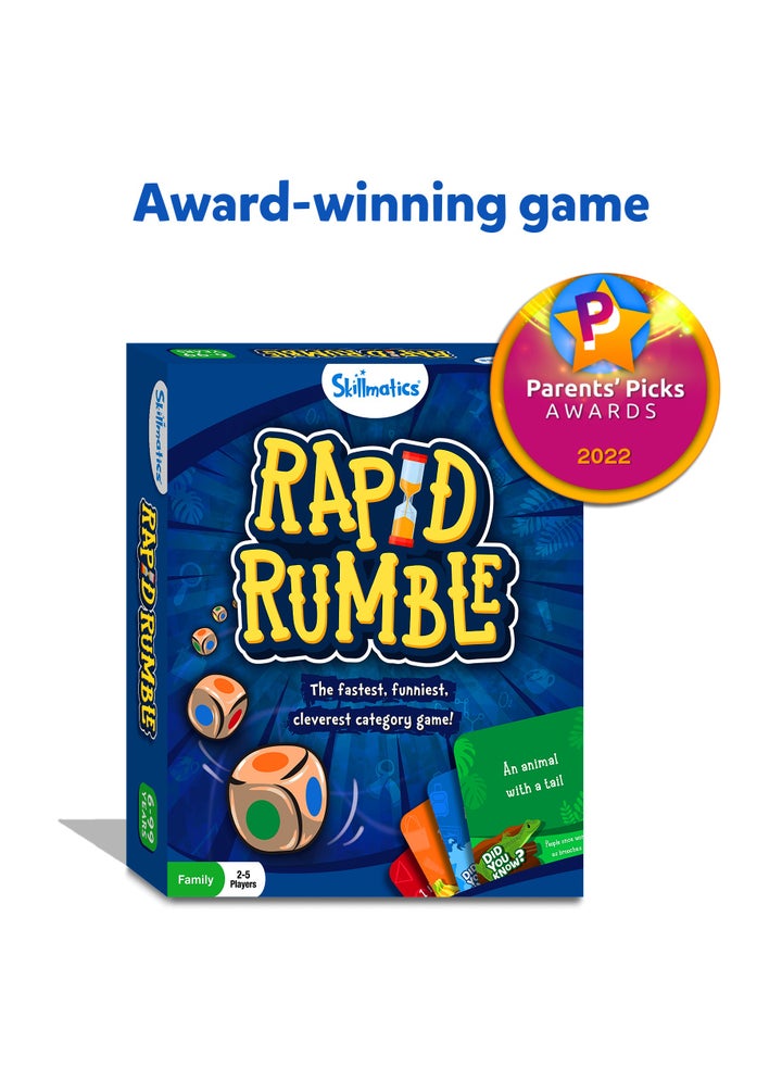 Rapid Rumble Rules Buy Skillmatics Board Game Rapid Rumble, Fun for Family Game Night ...