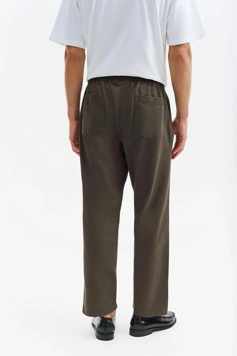 Giesto Charcoal Grey GIESTO Men's Cotton Stretch Suit Pants for Men | Best Price UAE