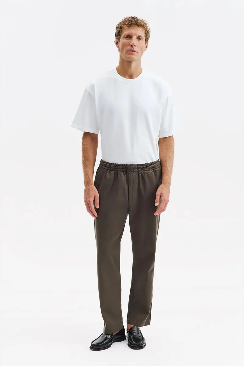 GIESTO Men's Cotton Stretch Suit Pants