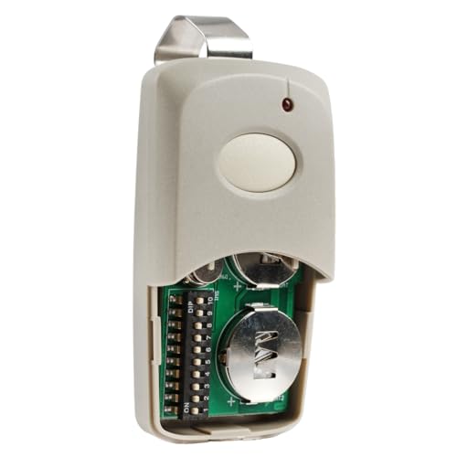 Garage Outlet 2X Garage Outlet 2-Button Replacement Garage Door Opener Remote Gate Control Code Dip Switch Car Visor Clip Transmitter for MCS Multicode Linear (MCS412001) - Image 4