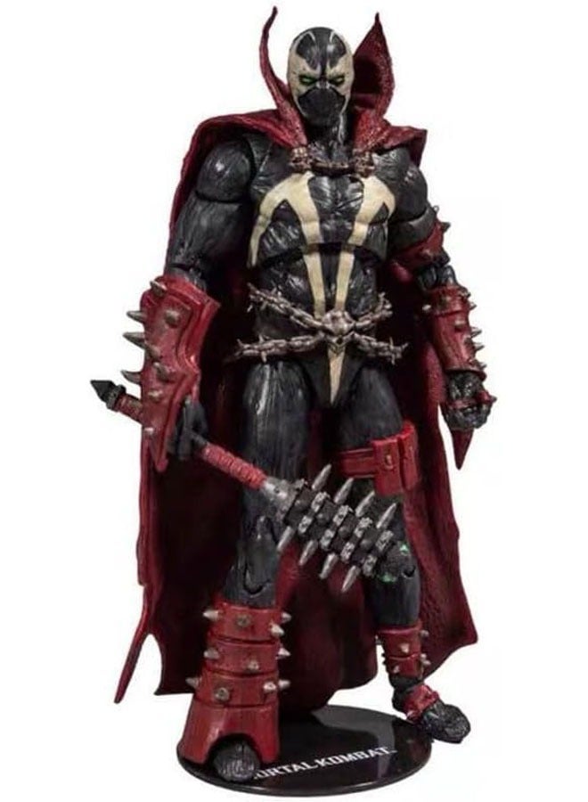 18cm / 7" McFarland, Mortal Kombat 11 figure with moving parts, collectible mortal collector's stand - 14+ year old model figurine - Image 4