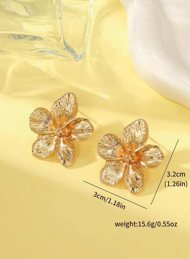 Take Two Floral Stud Earrings - Image 2
