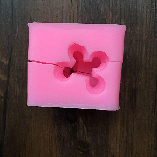HiParty 3D Mini Cow Candle Molds, Dairy Cattle Silicone Soap Mold Chocolate Fondant DIY Craft Crayon Melt Clay Mold Farm Animal Party Cake Decoration - Image 3