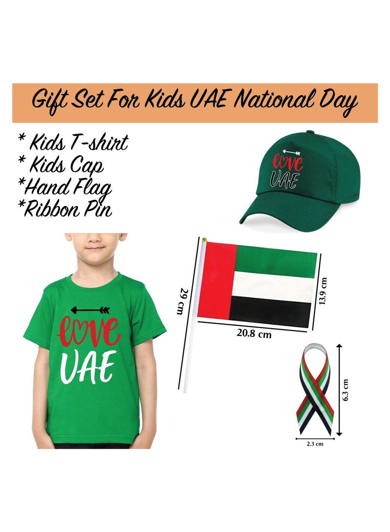 Kids Uae National Day T-shirt For Kids With Combo Set - Image 2